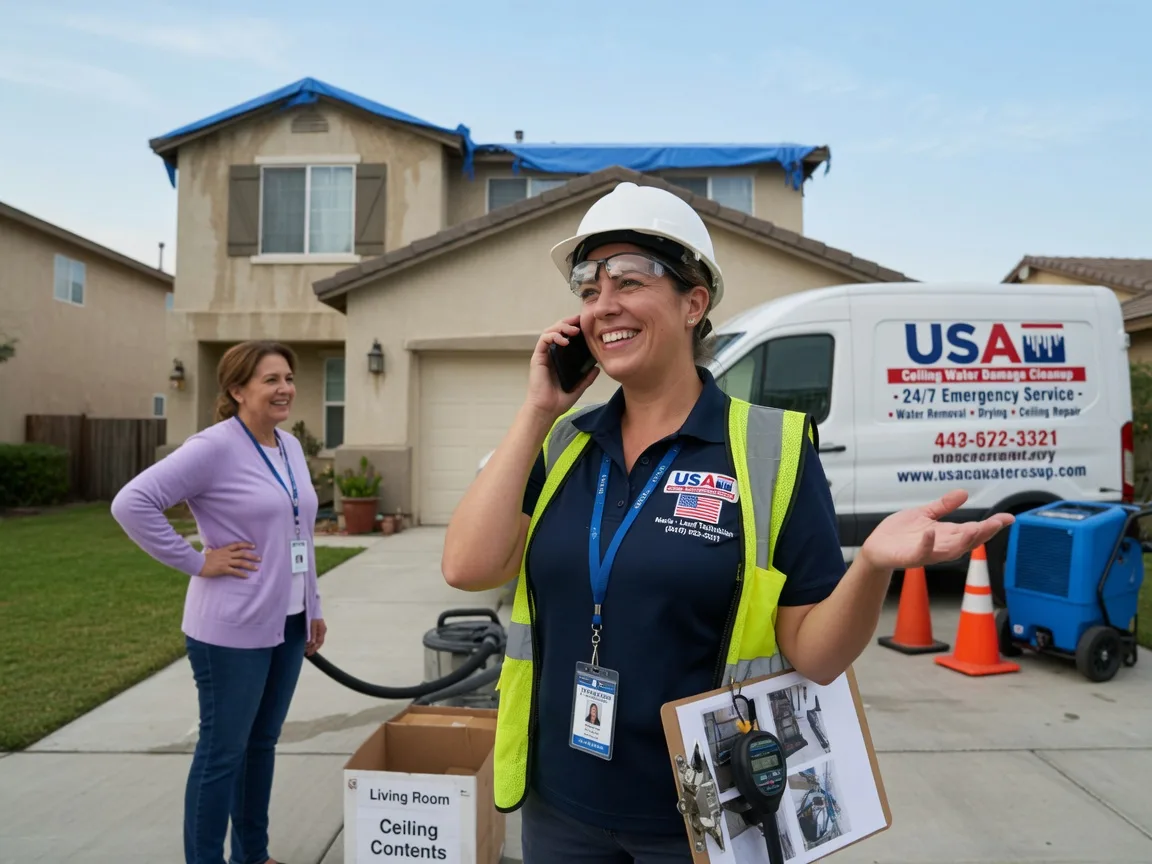 Ceiling Water Damage Restoration Trail, OR FAQs